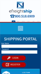 Mobile Screenshot of efreightship.com